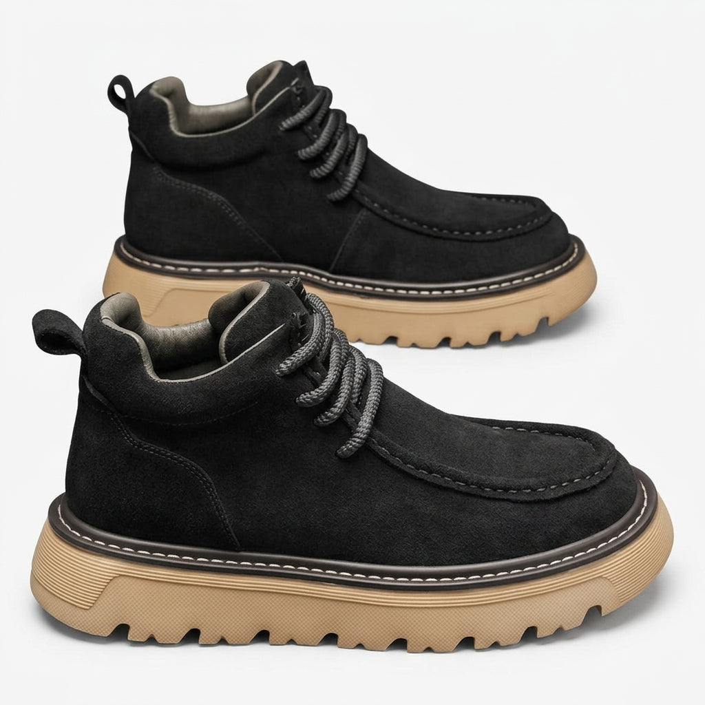 Men's Relaxed Suede Ankle Boots