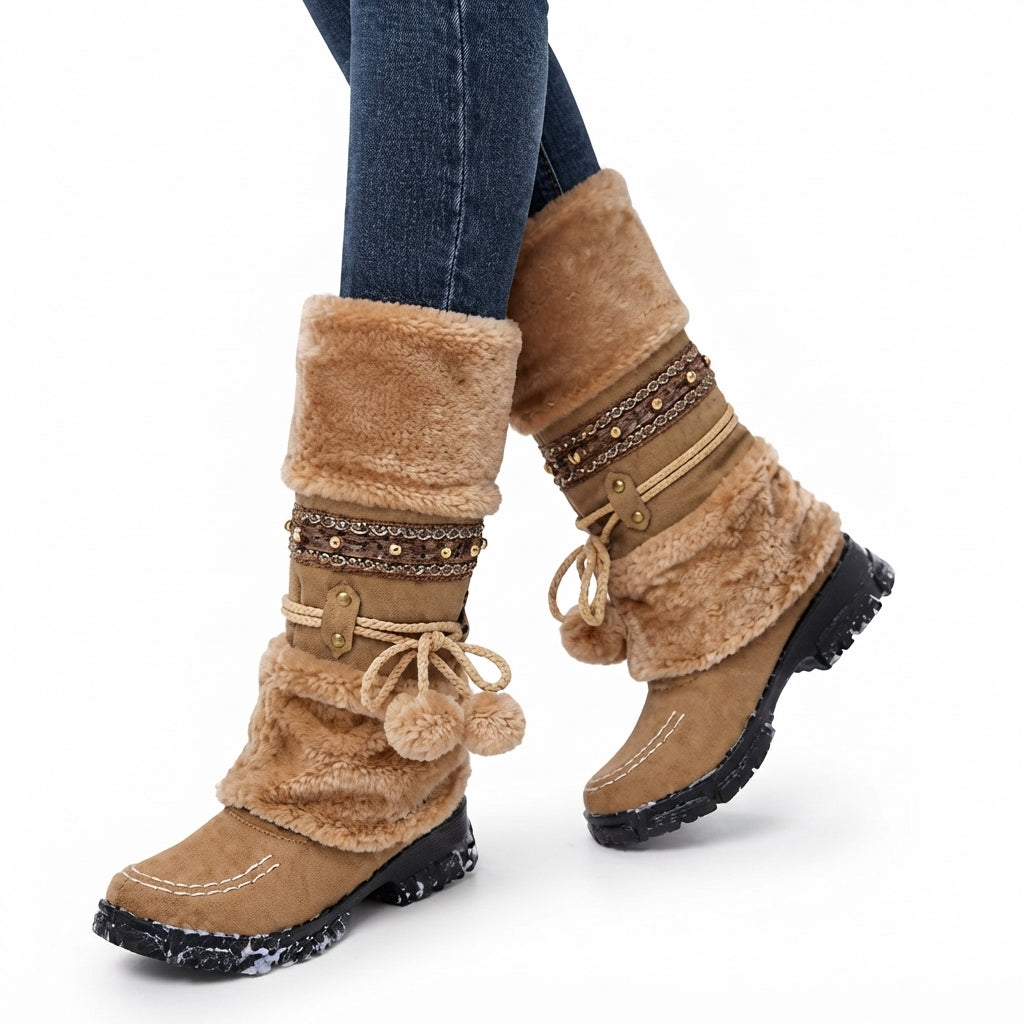 Women's Cosy Slouch Winter Boots