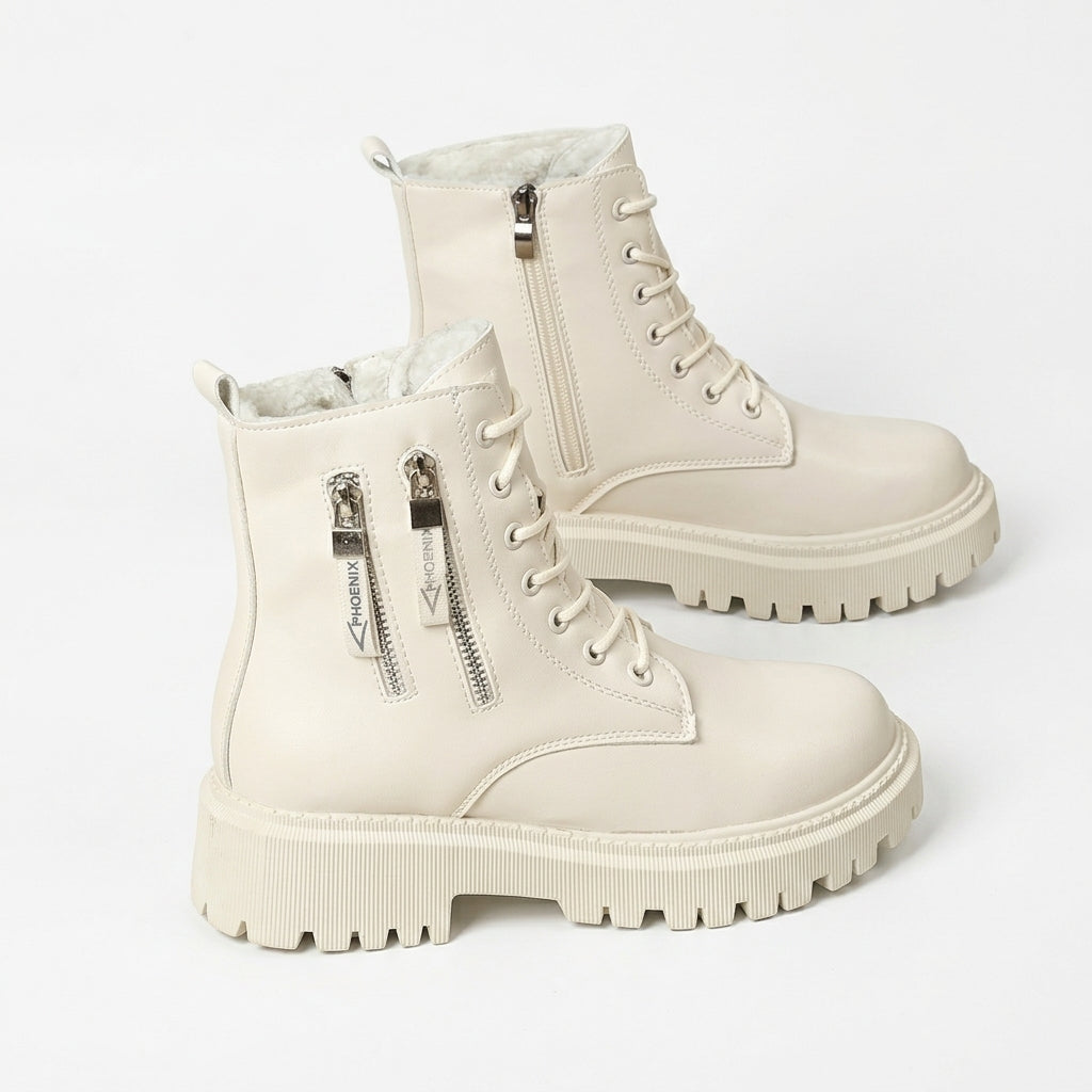Women's Chic Platform Combat Boots
