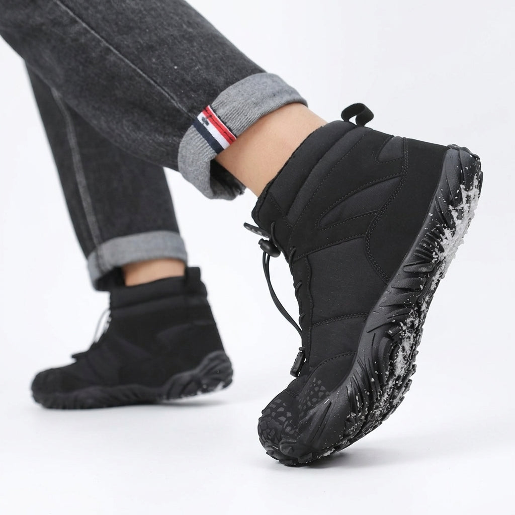 Men's Easygoing Lace-Up Snow Boots