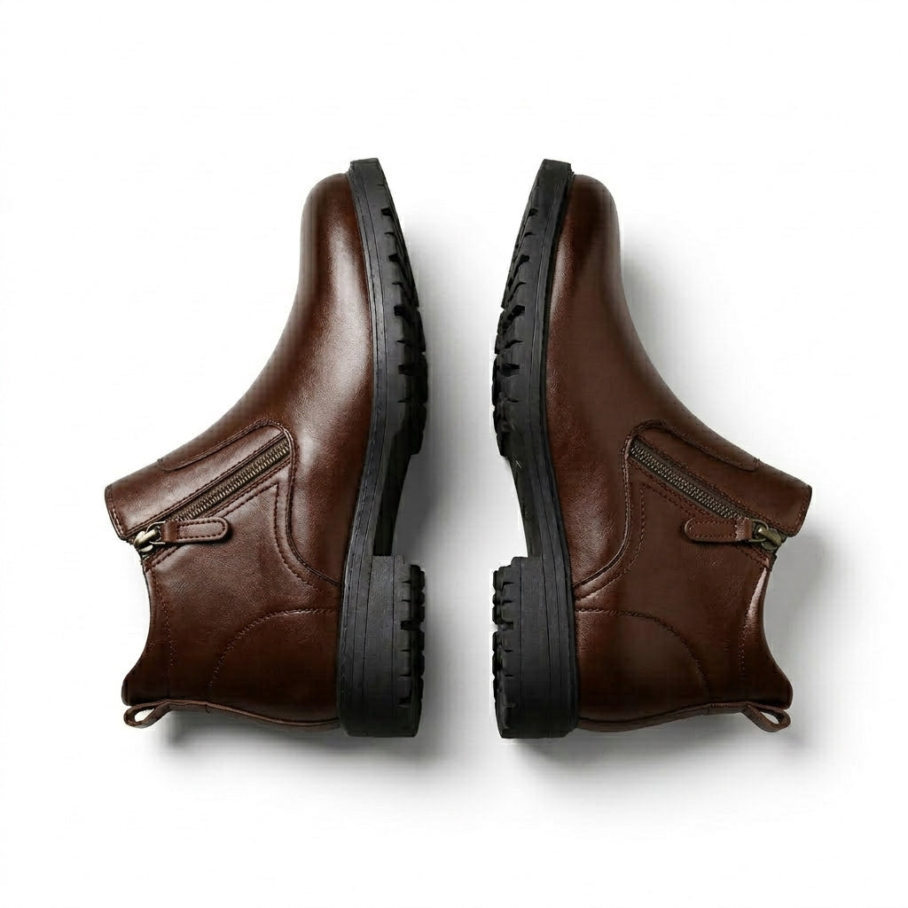 Men's Polished Ankle Boots