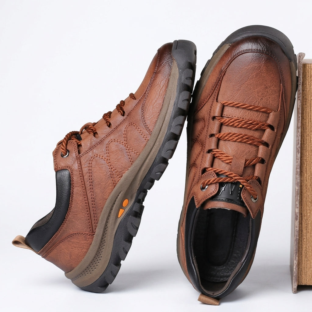 Men's Rugged Lace-Up Outdoor Trainers