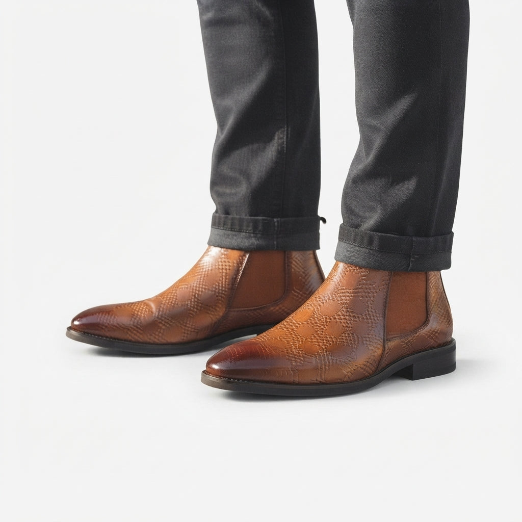 Men's Classic Leather Chelsea Boots