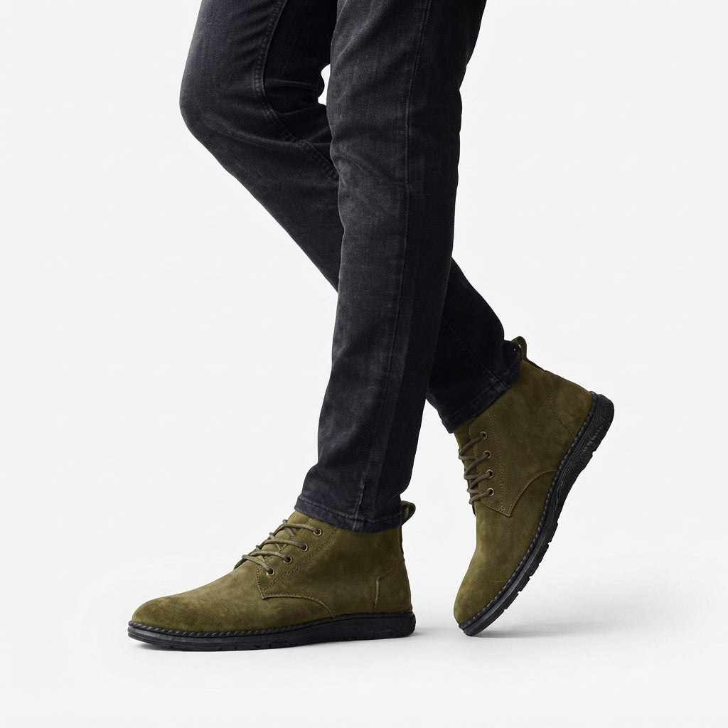 Men's Rugged Suede Chukka Boots