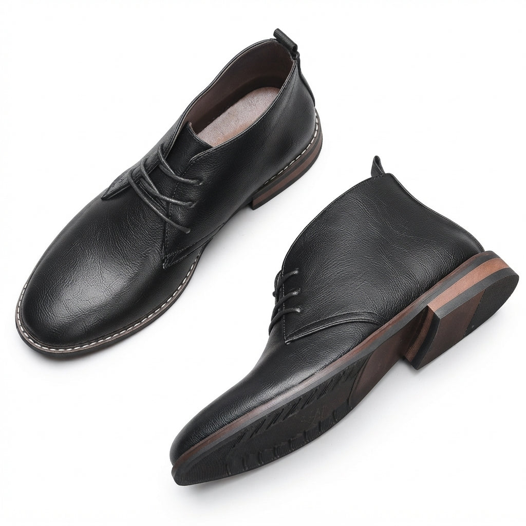 Men's Relaxed Lace-Up Chukka Boots