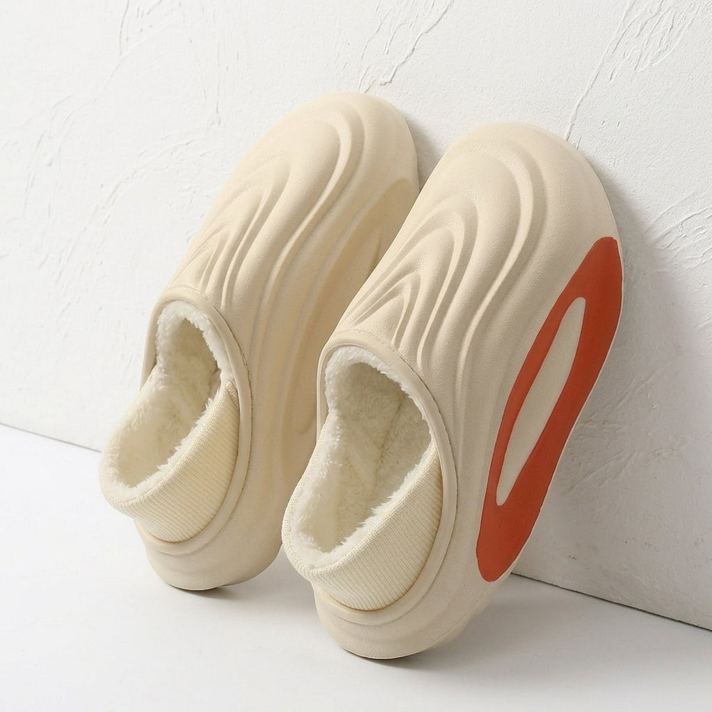 Men's Cosy Plush-Lined Winter Slippers