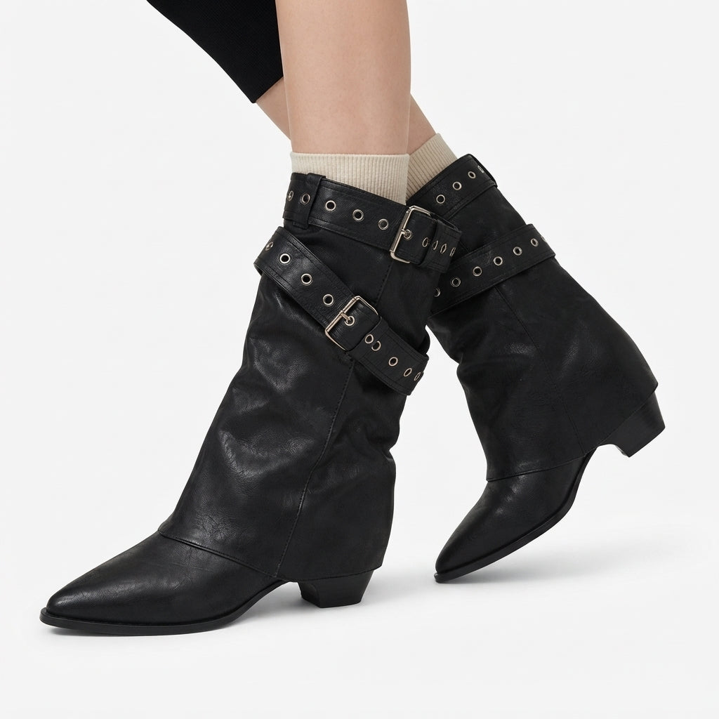 Women's Chic Slouch Cowboy Boots