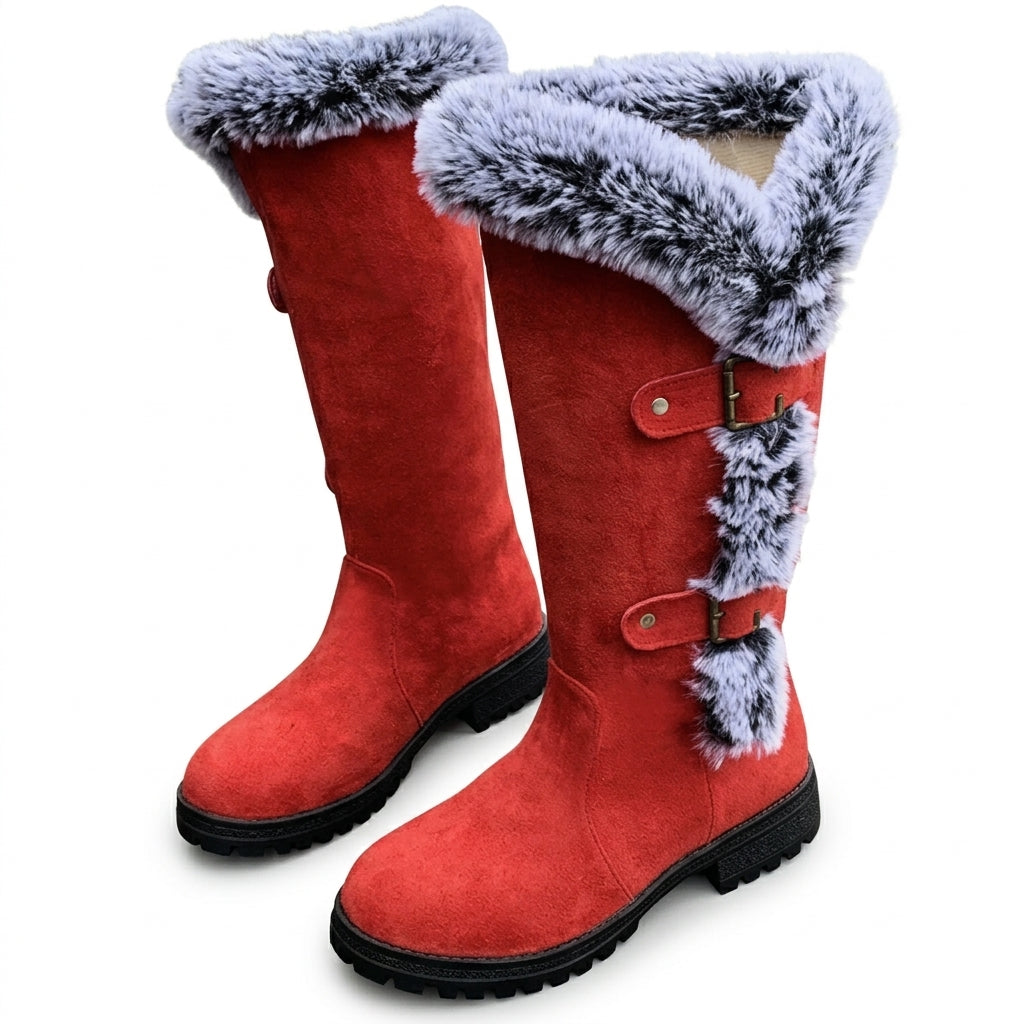 Women's Cosy Knee High Snow Boots