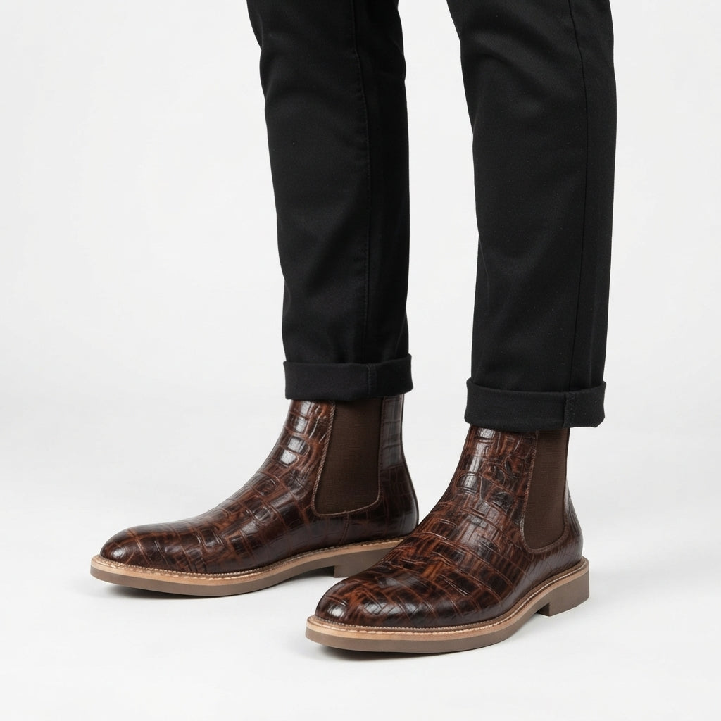 Men's Classic Leather Chelsea Boots