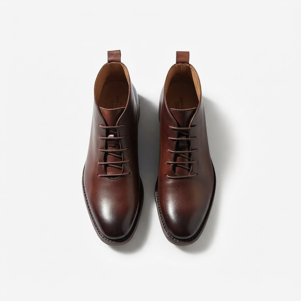 Men's Classic Leather Ankle Boots