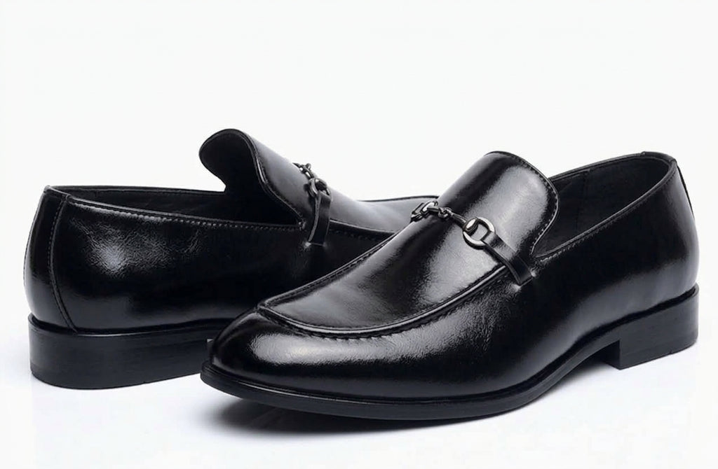 Men's Black Loafers – Smart Shoes
