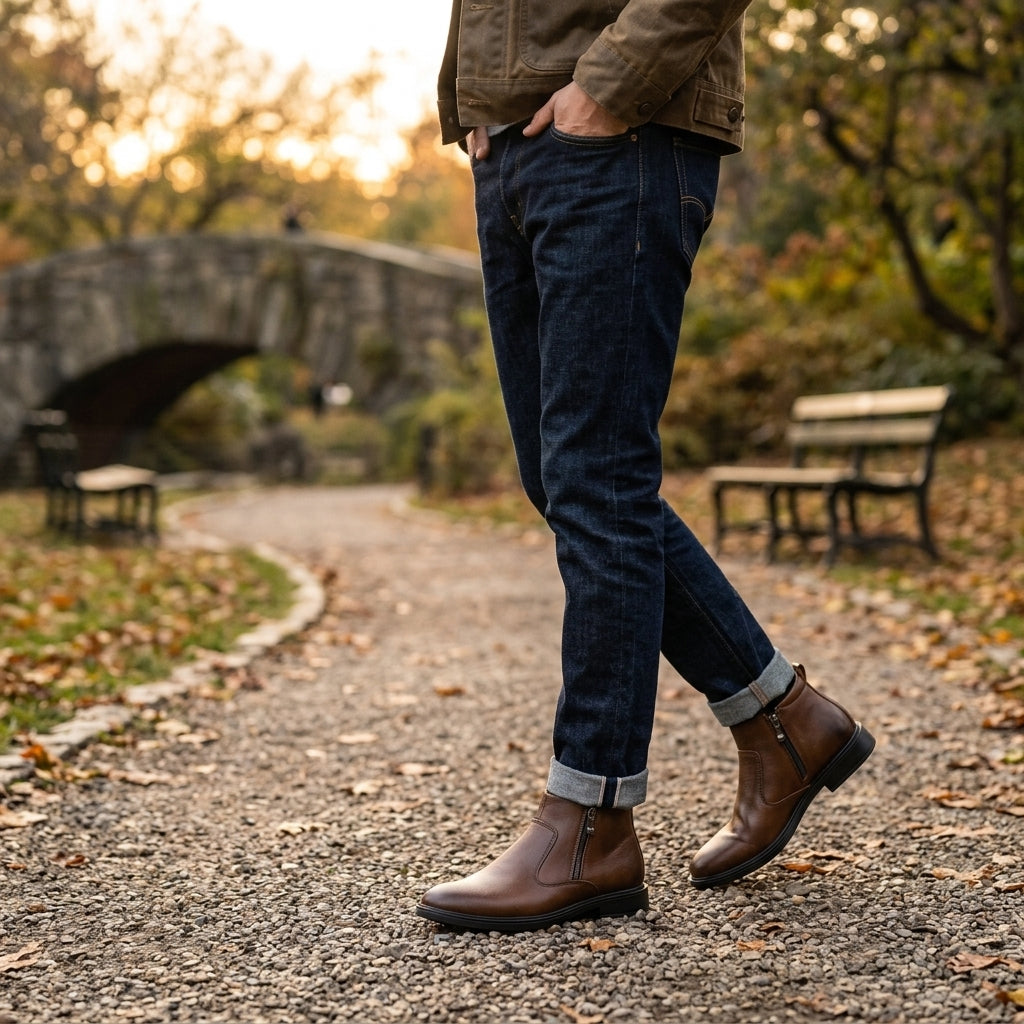 Men's Cosy Ankle Boots