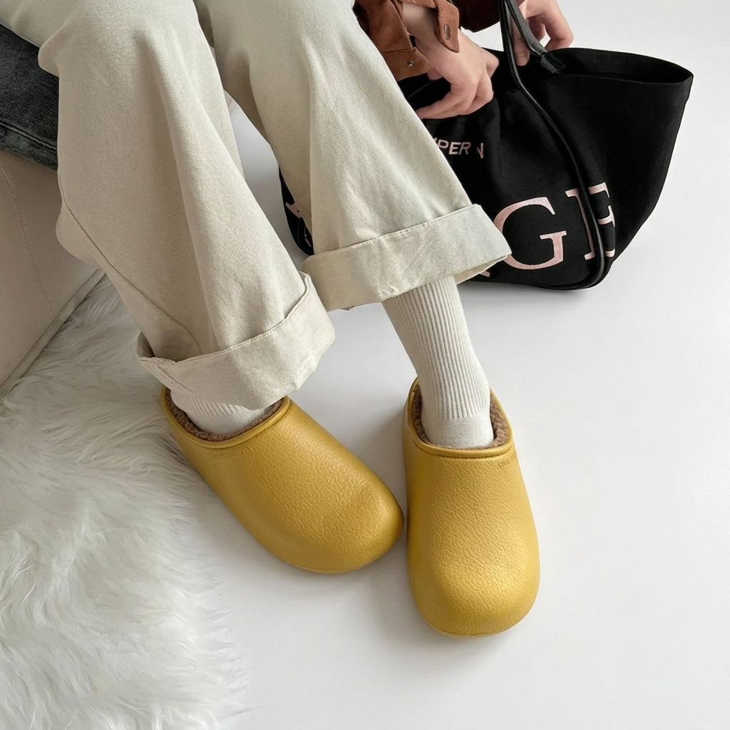 Women's Cosy Waterproof Clog Slippers