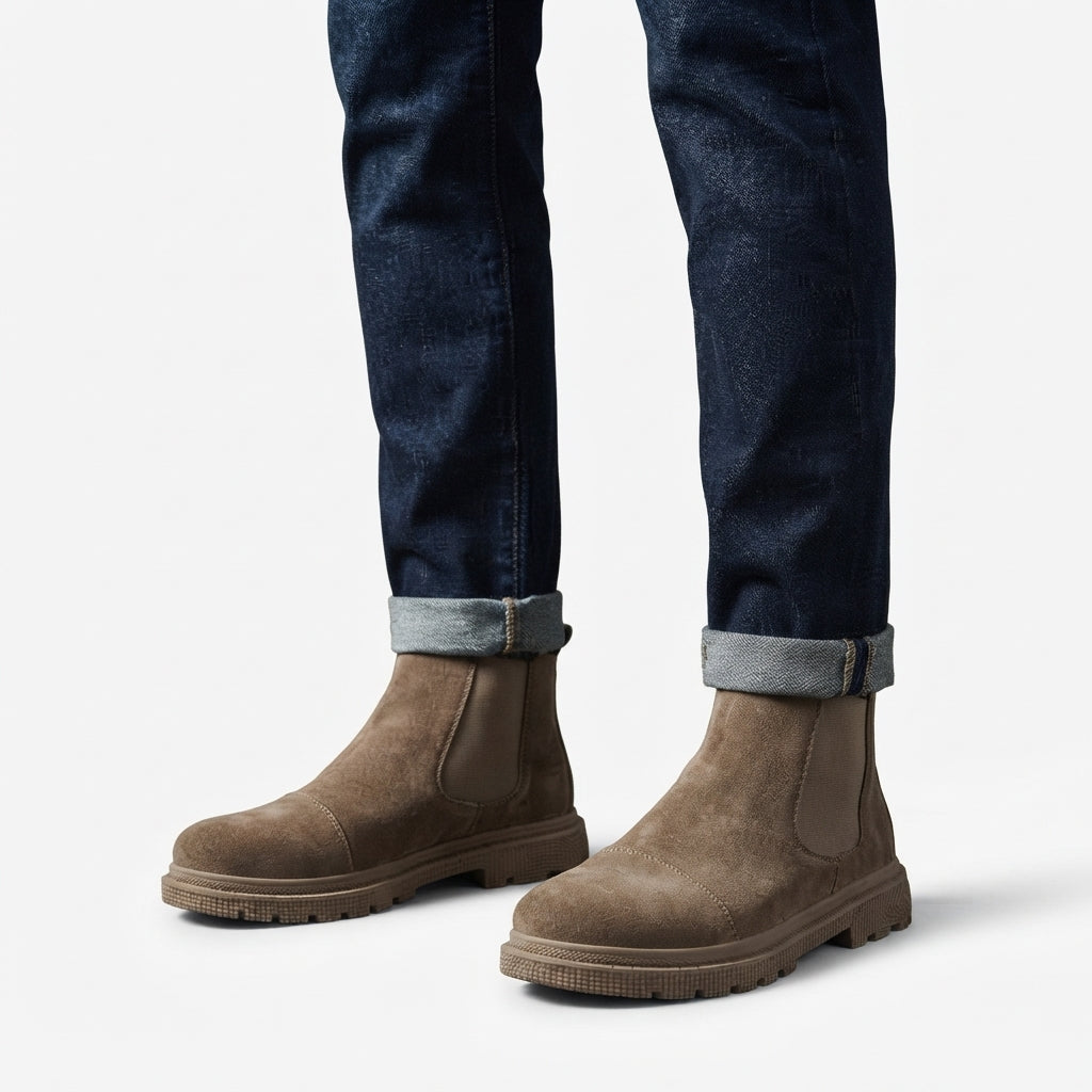 Men's Rugged Chelsea Boots