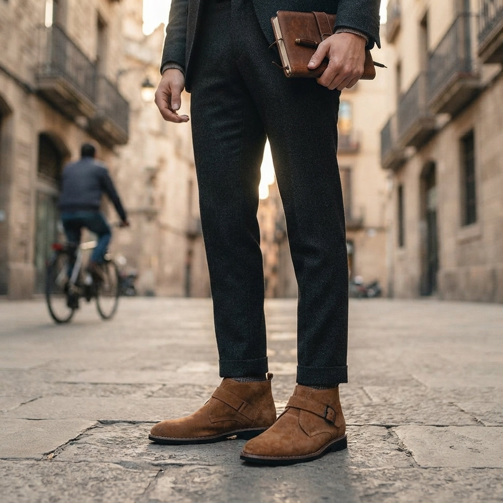 Men's Classic Suede Ankle Boots