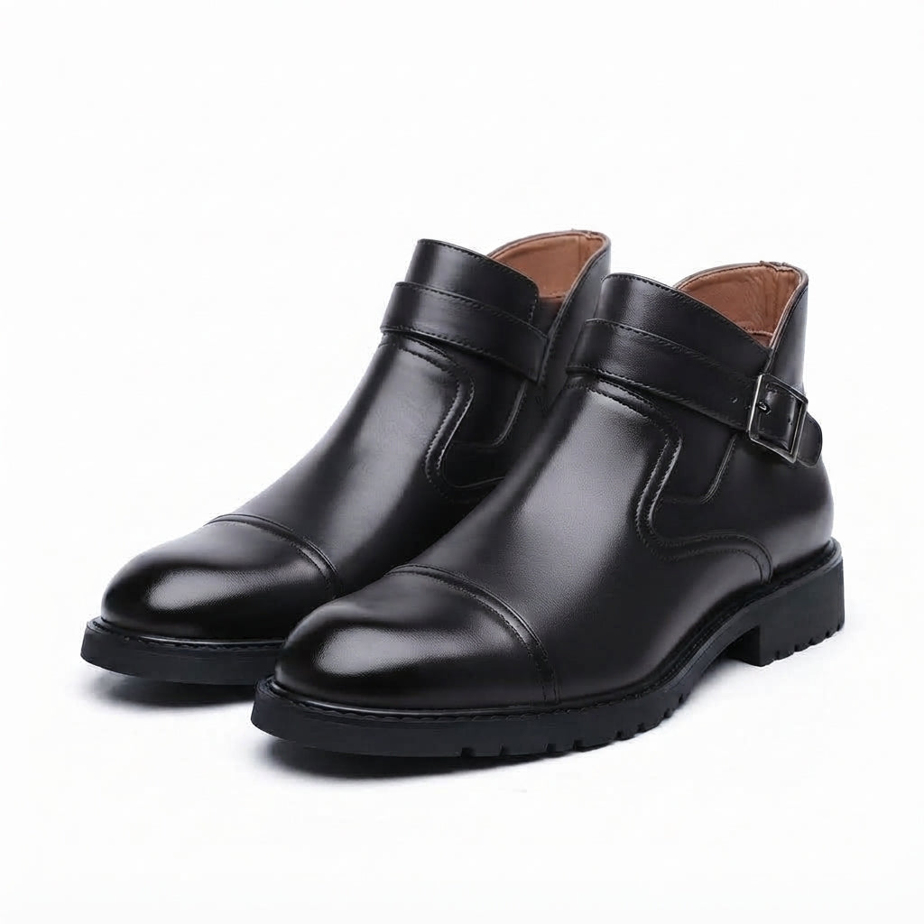 Men's Polished Ankle Boots