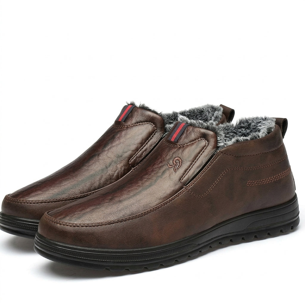 Men's Cosy Slip-On Winter Boots