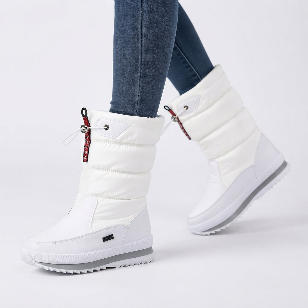Women's Cosy Lace-Up Snow Boots