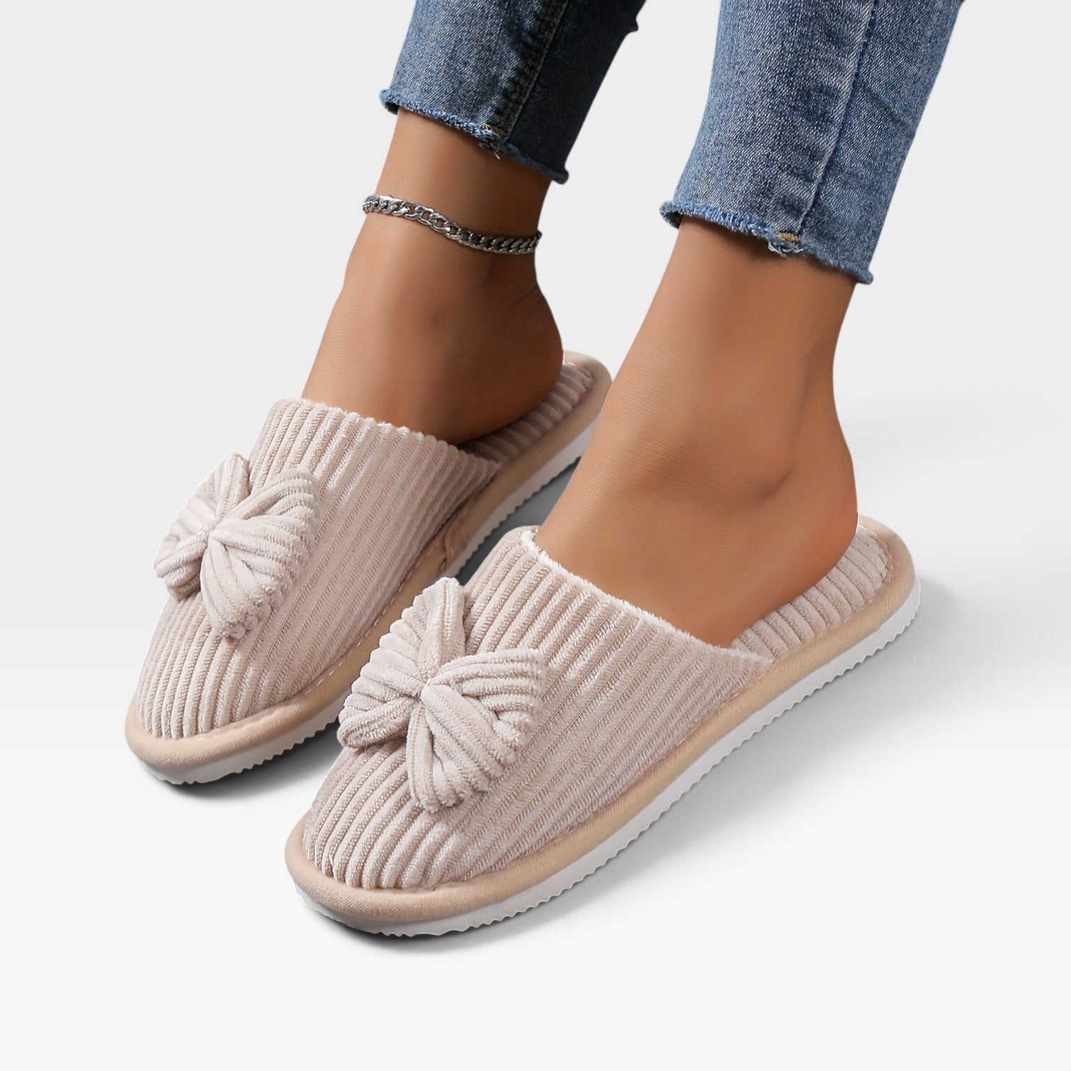 Women's Fleece Lined Slippers – Cozy Cushioned Slip On House Shoes