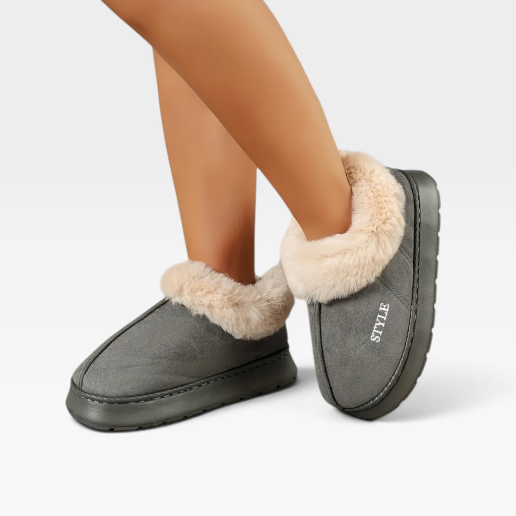 Women's Warm Suede Fur Lined Boots