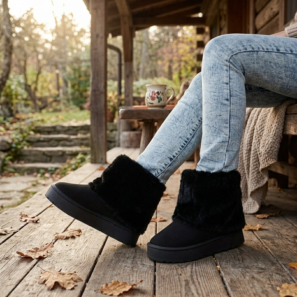 Women's Cosy Platform Snow Boots