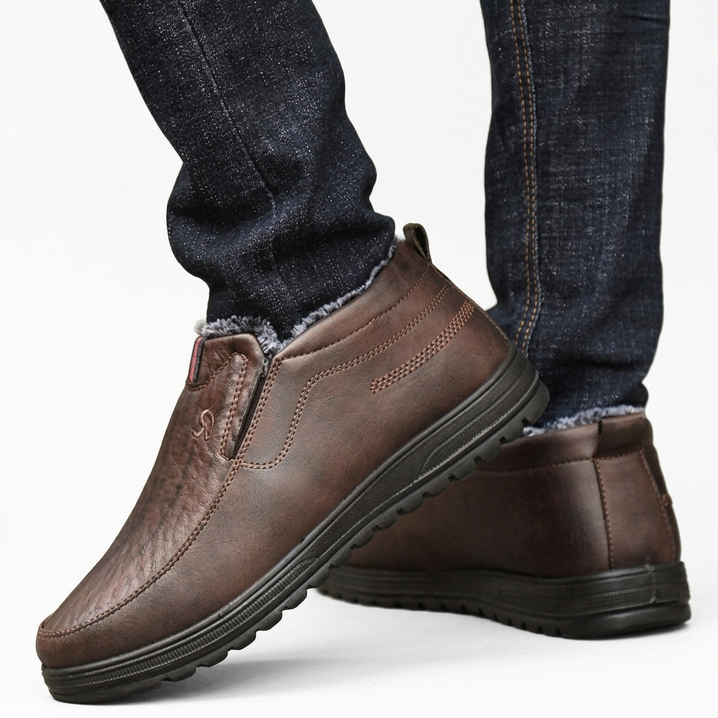 Men's Cosy Slip-On Winter Boots