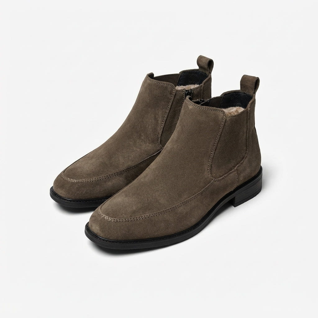 Men's Classic Suede Chelsea Boots