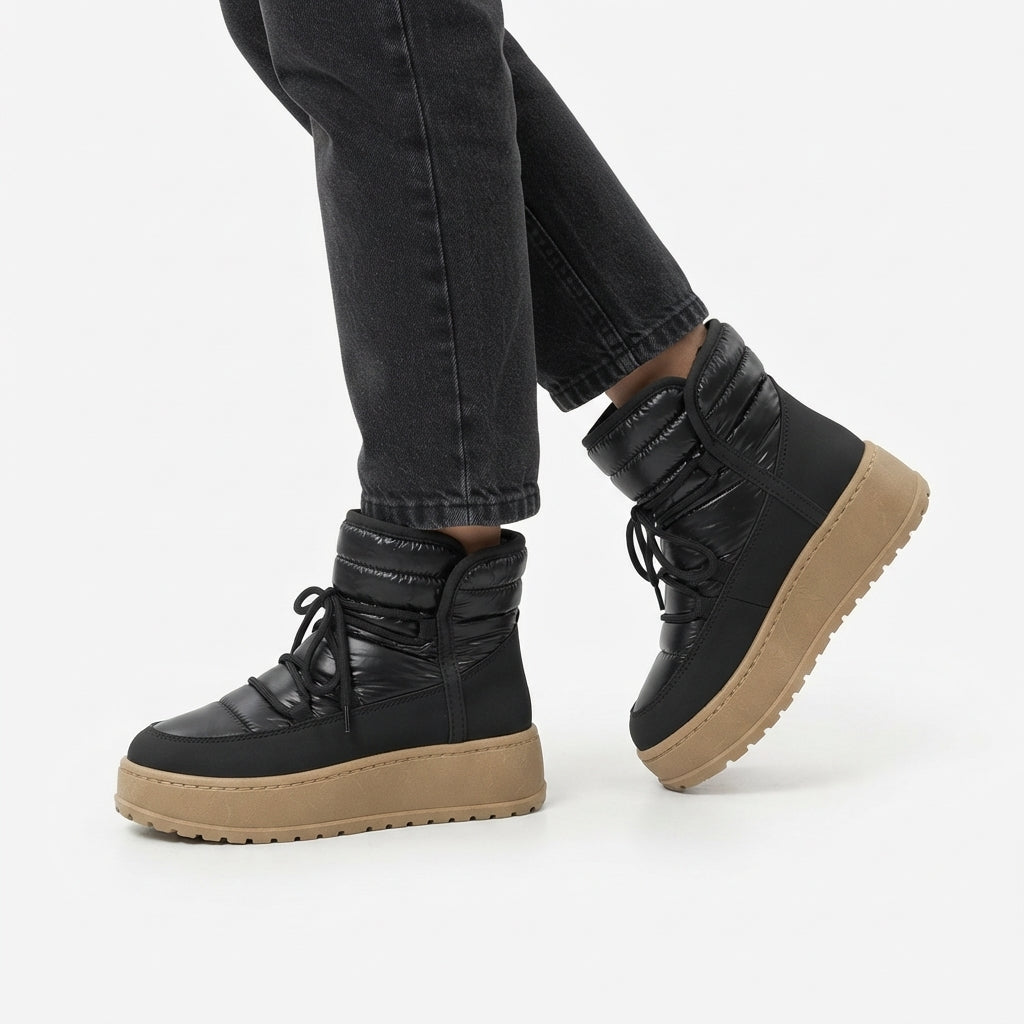 Women's Cosy Platform Ankle Boots