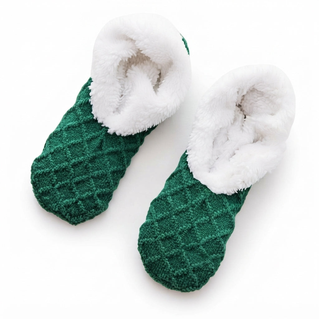 Women's Cosy Plush Non-Slip Slipper Socks