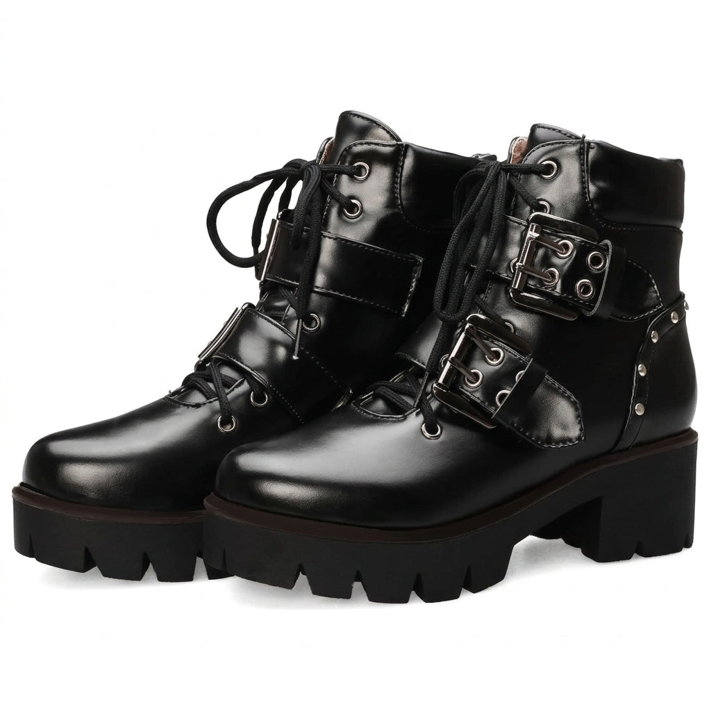 Women's Chic Combat Boots