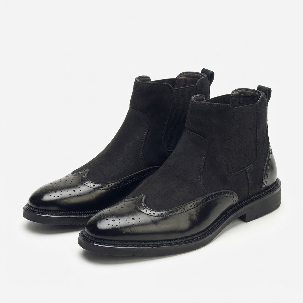 Men's Classic Suede Chelsea Boots