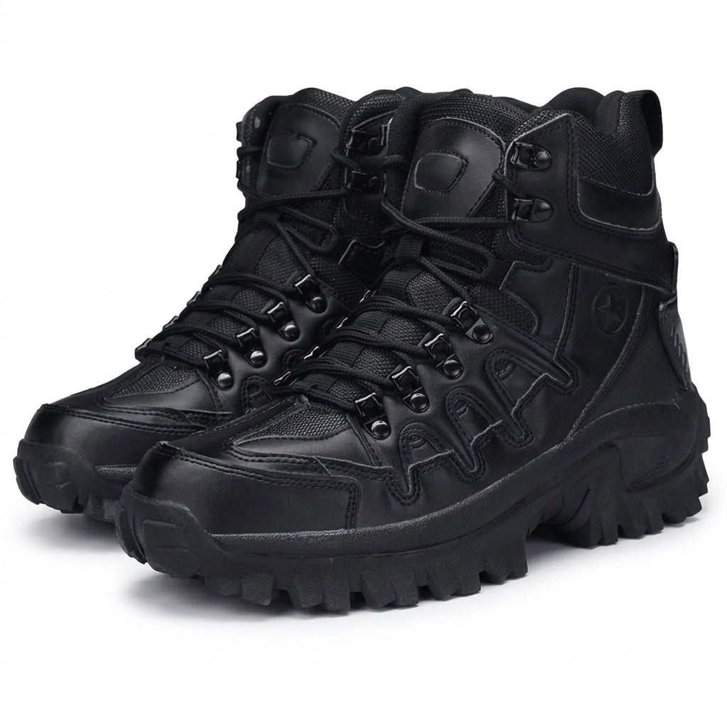 Men's Rugged Waterproof Walking Boots