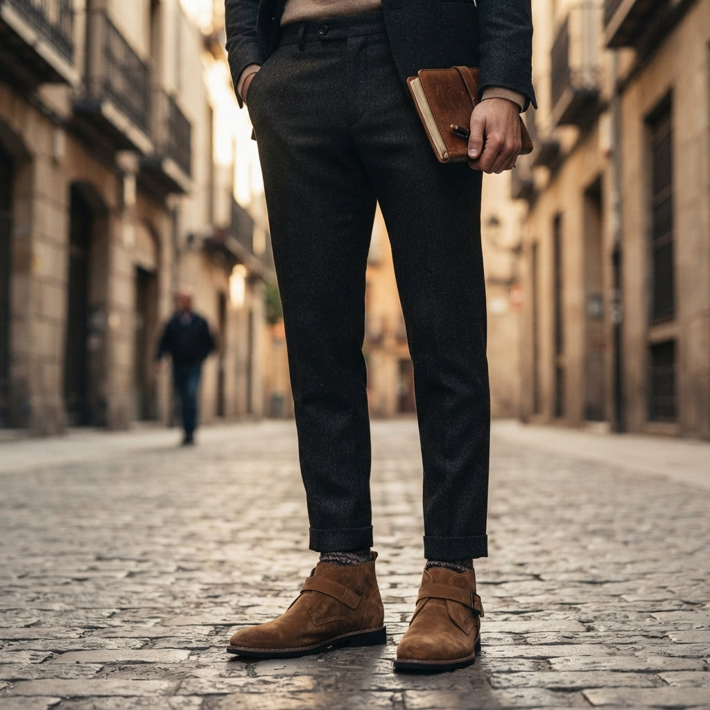Men's Classic Suede Ankle Boots