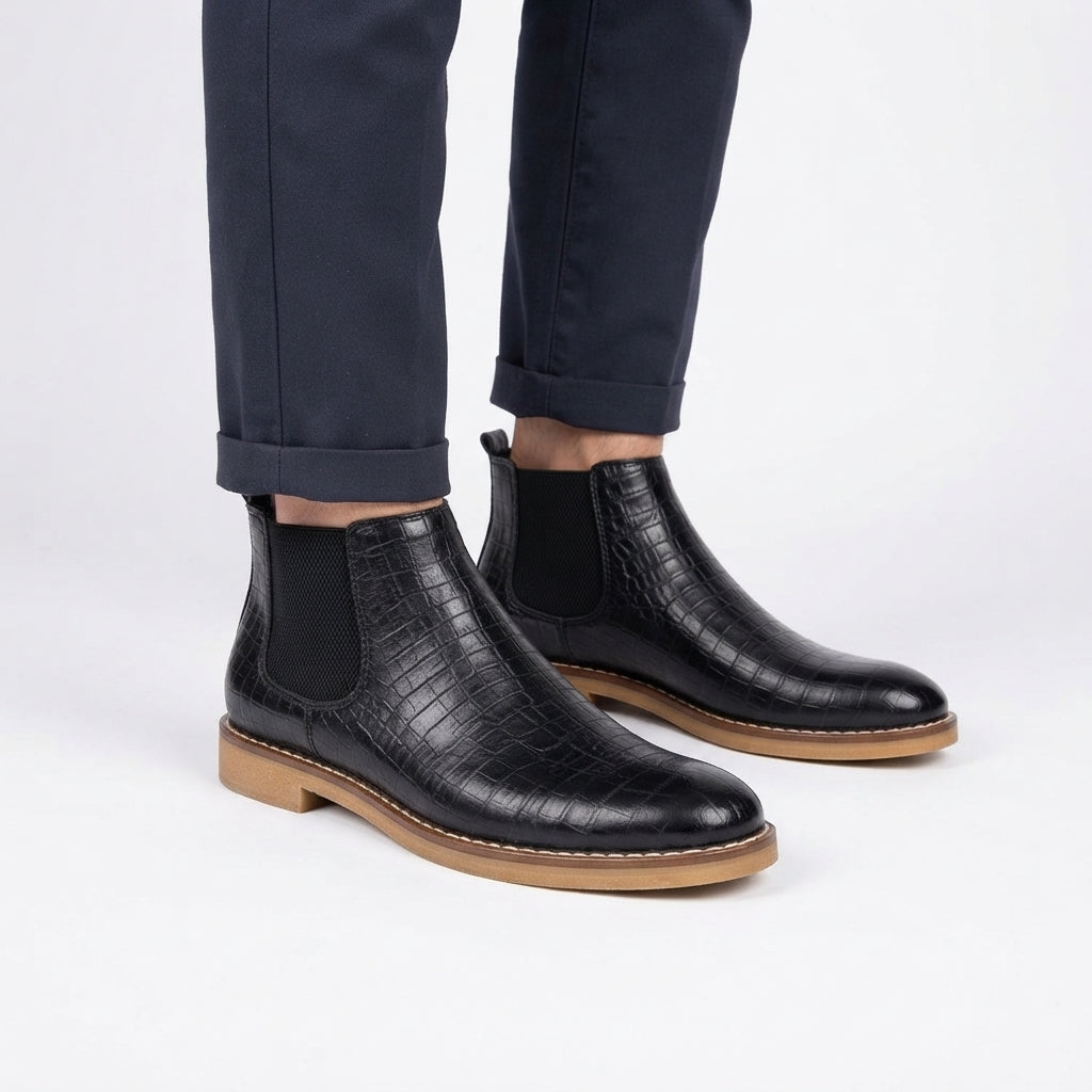 Men's Classic Leather Chelsea Boots