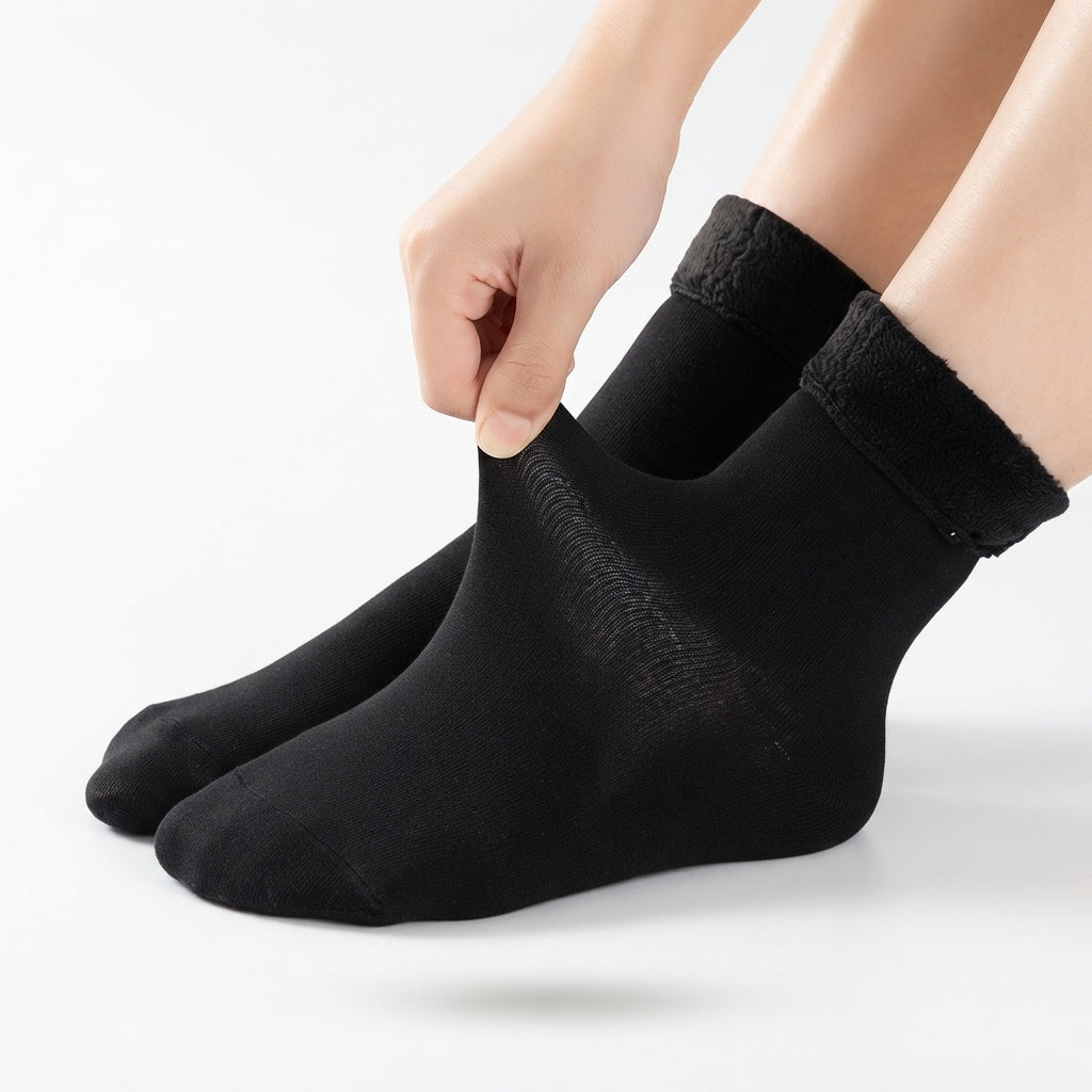 Women's Cosy Fleece-Lined Winter Socks