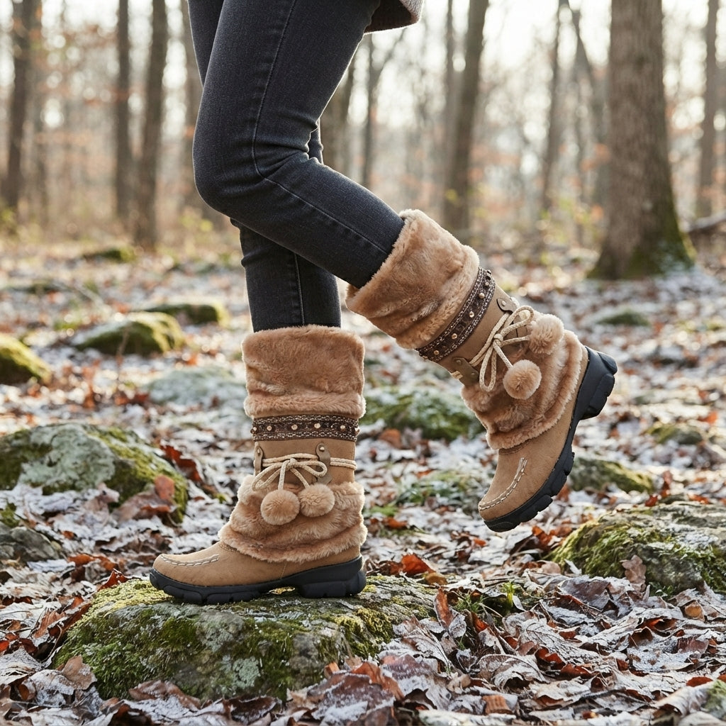 Women's Cosy Slouch Winter Boots