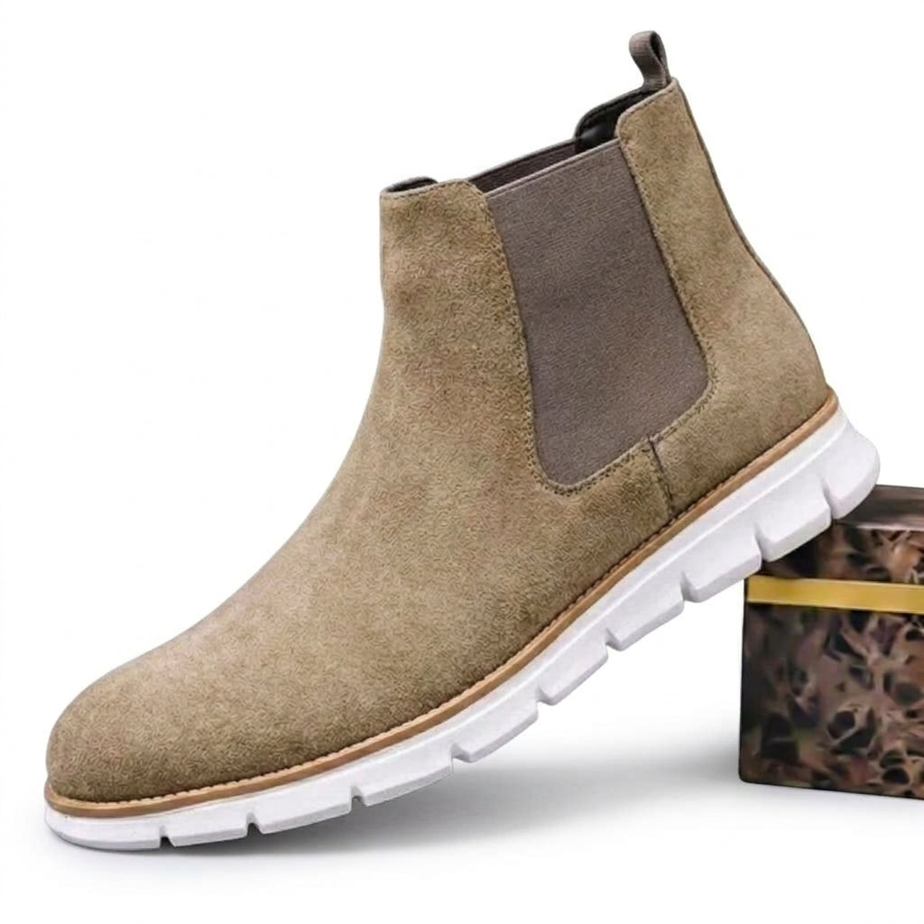 Men's Easygoing Suede Chelsea Boots