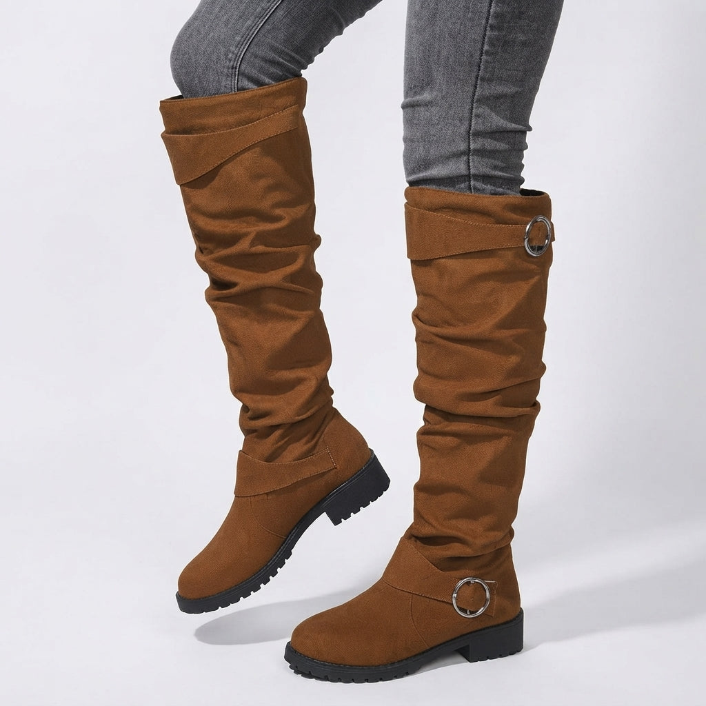 Women's Relaxed Over The Knee High Boots