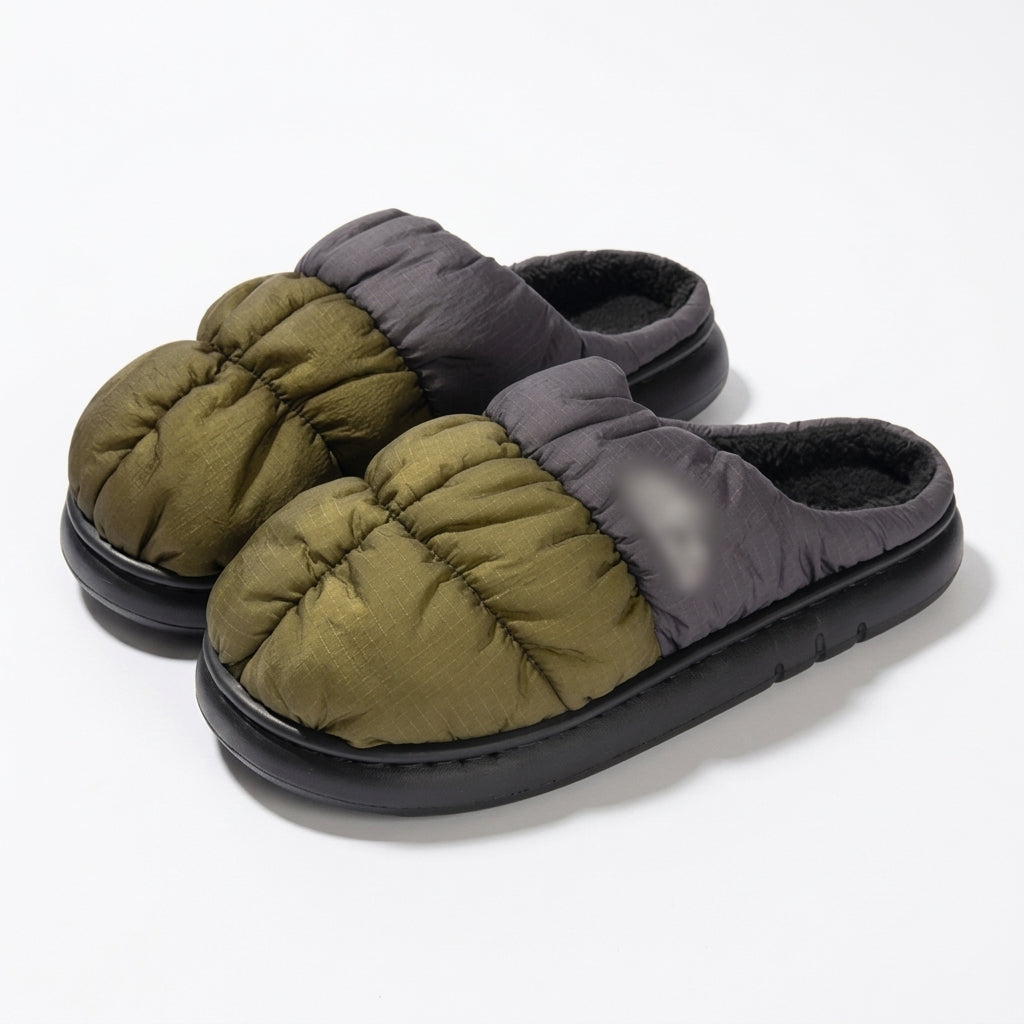 Women's Cosy Quilted Puffer Slippers