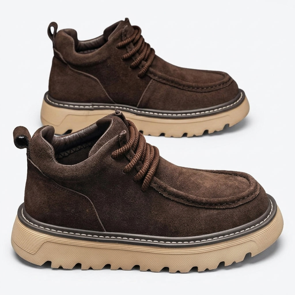 Men's Relaxed Suede Ankle Boots