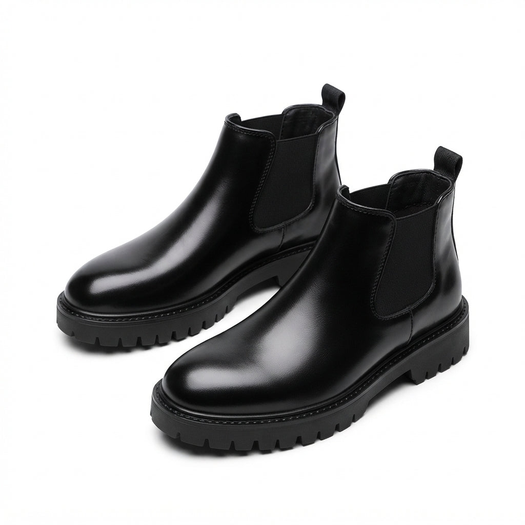 Men's Rugged Platform Chelsea Boots