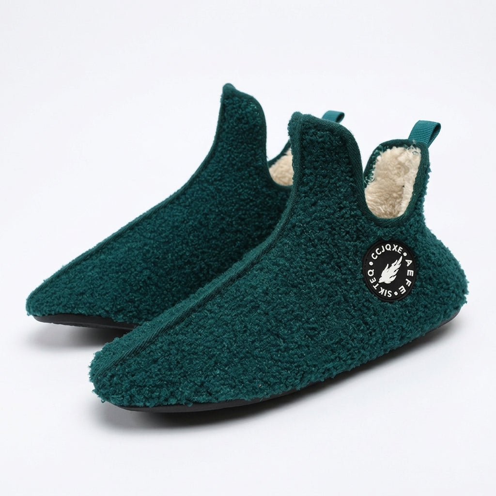 Men's Cosy Cotton-Lined Slippers
