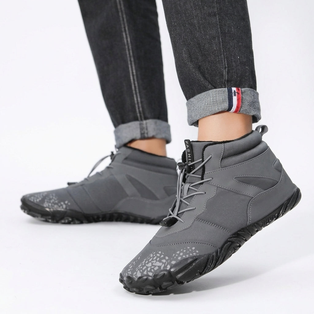 Men's Easygoing Lace-Up Snow Boots