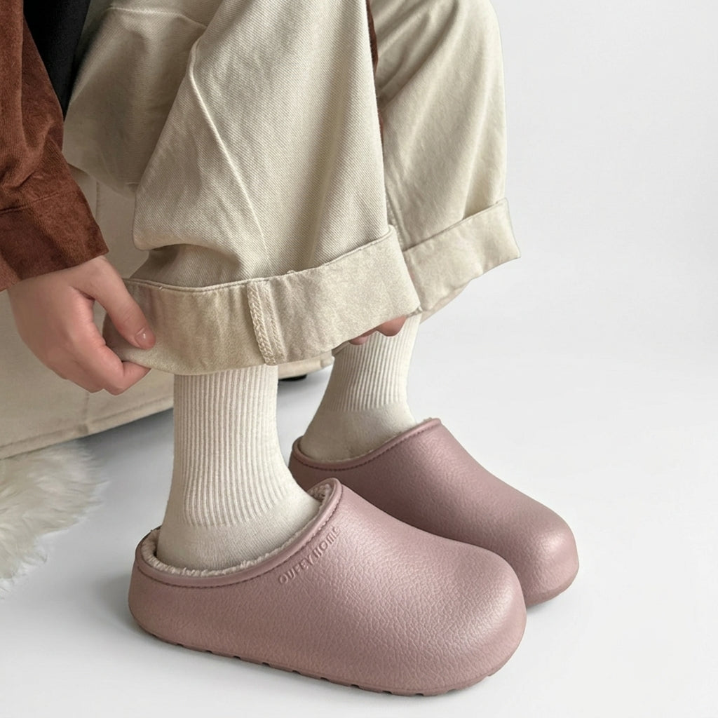 Women's Cosy Waterproof Clog Slippers