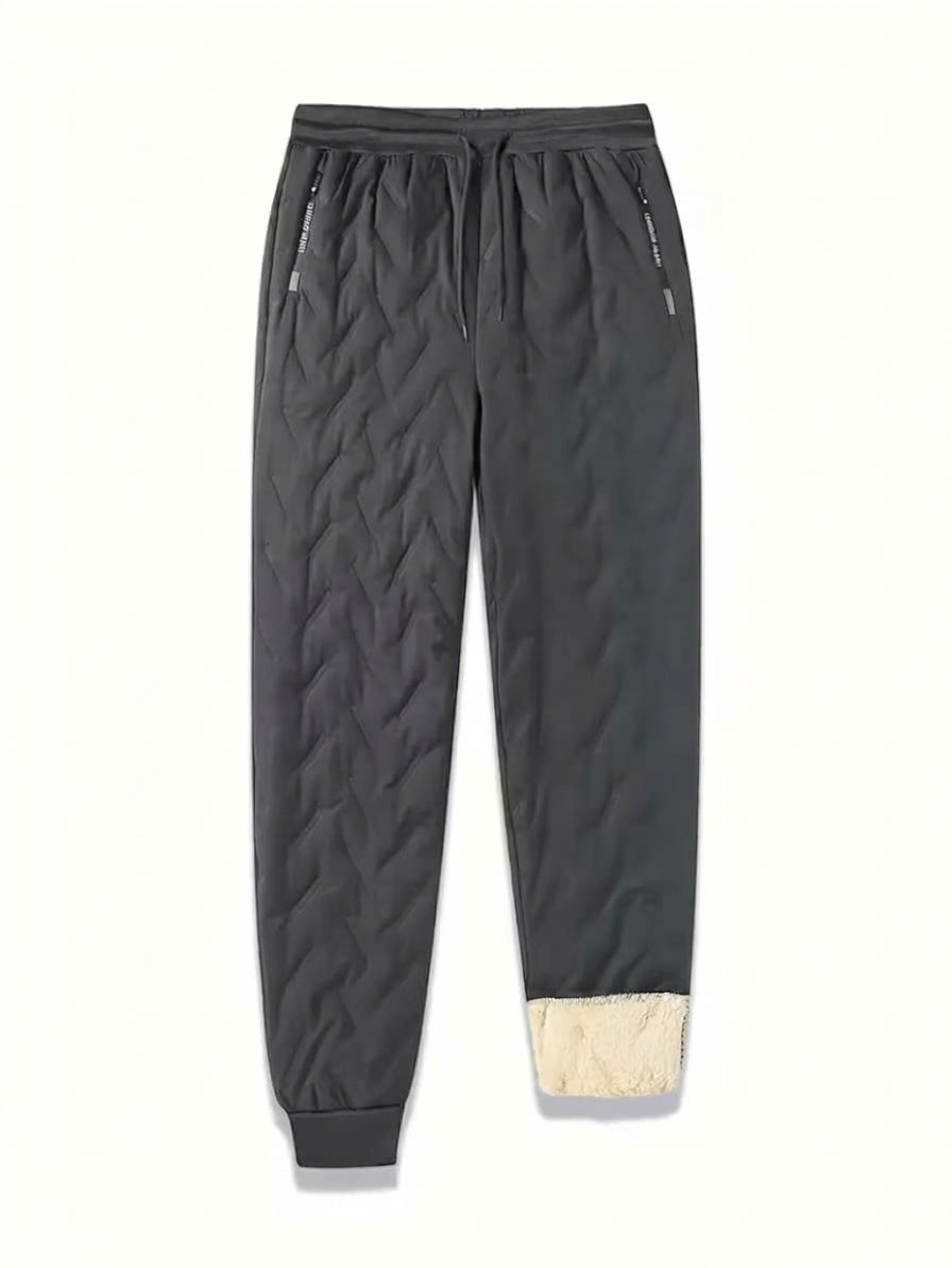 Men's Cosy Fleece-Lined Jacket and Jogger Set