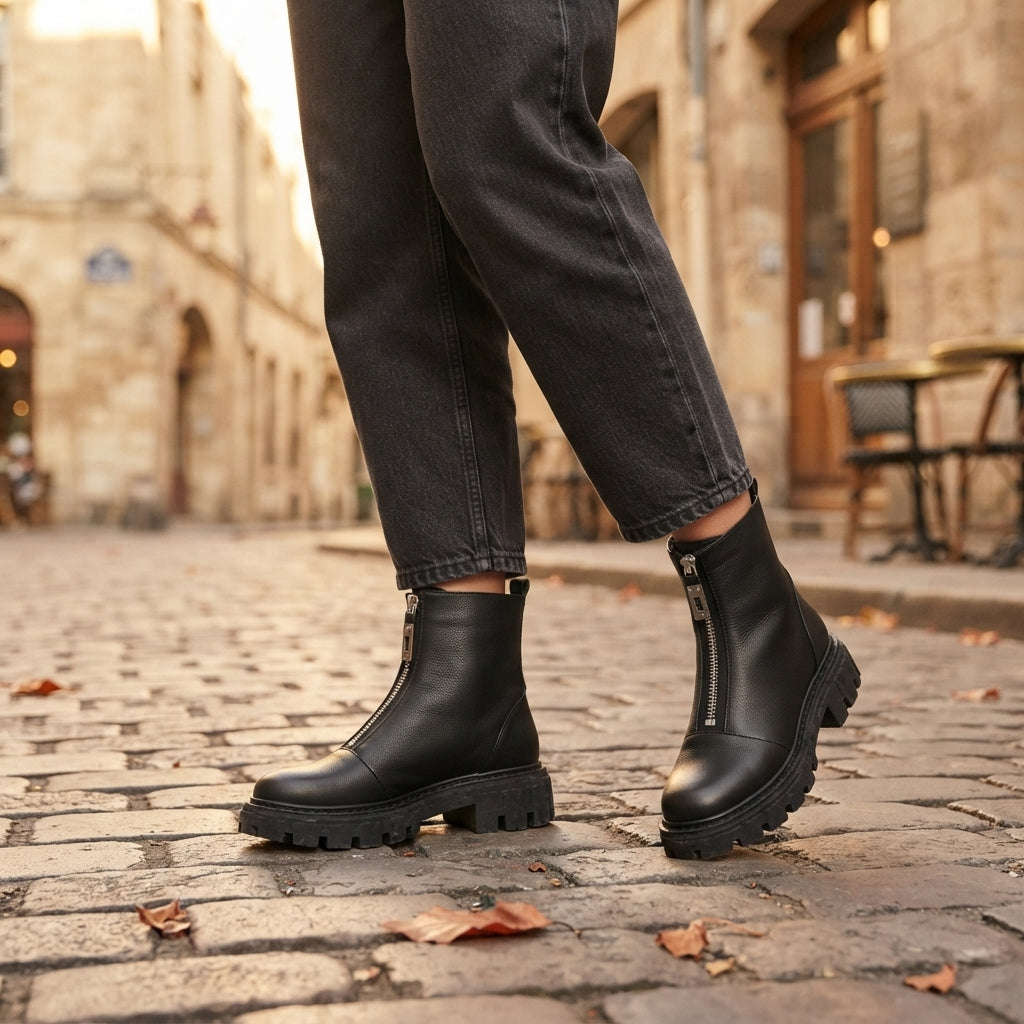 Women's Chic Platform Ankle Boots