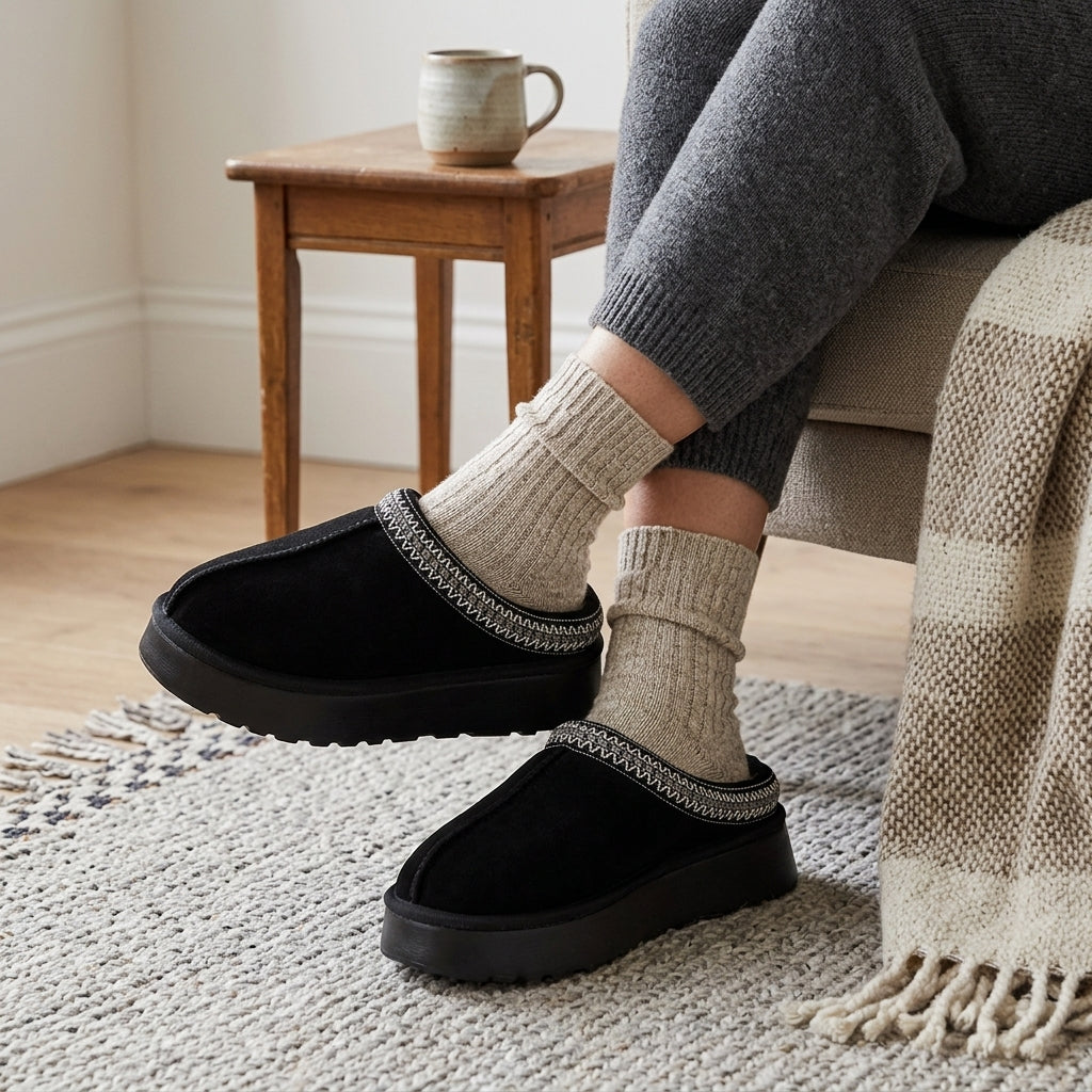 Women's Cosy Platform Slippers