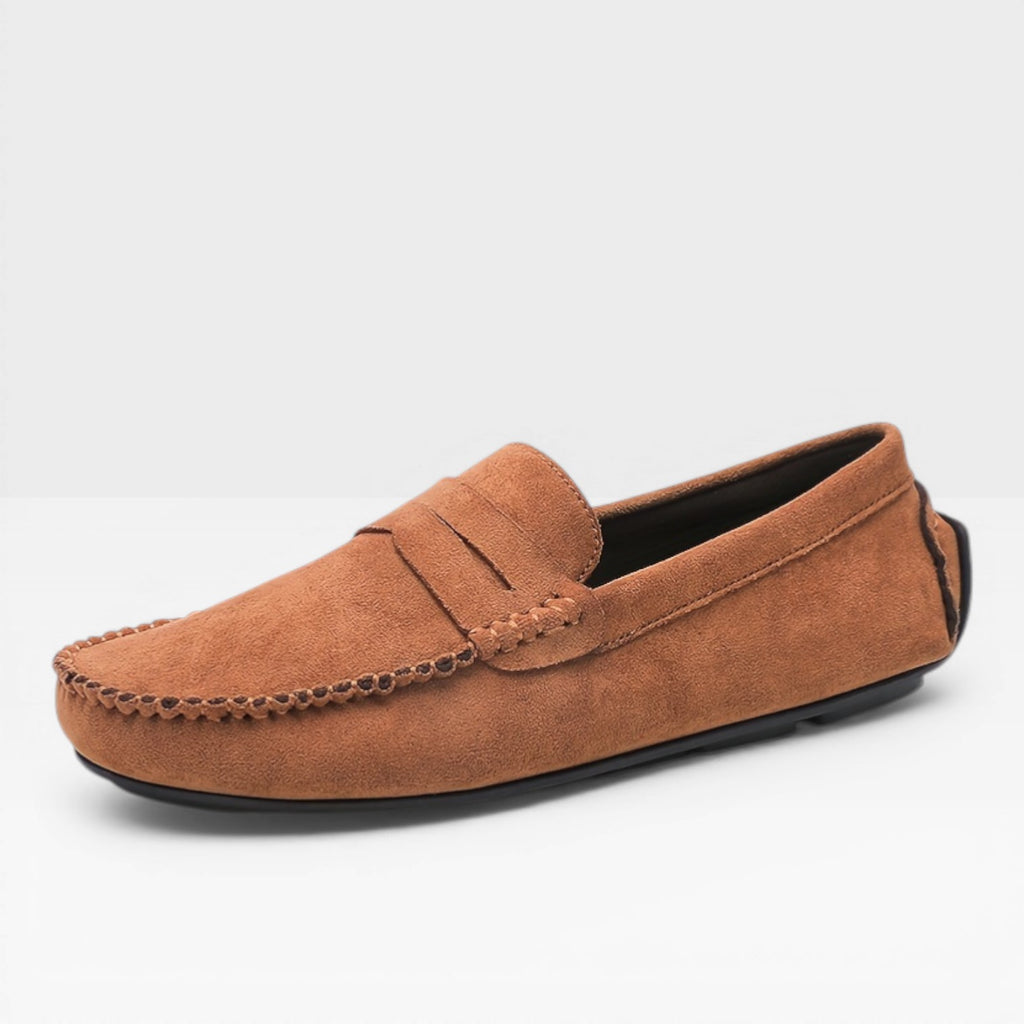 Men’s Casual Round Toe Loafers for Walking