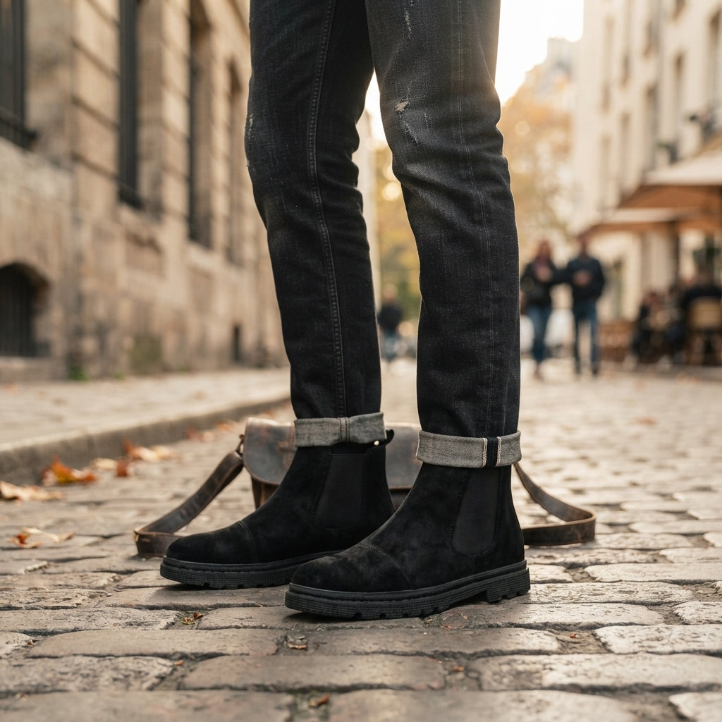 Men's Rugged Chelsea Boots