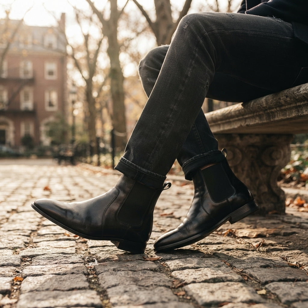 Men's Classic Leather Chelsea Boots